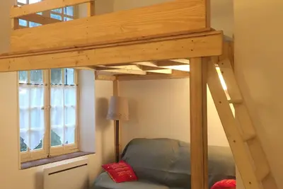 Image de rez de jardin avec espace extérieur