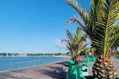 Image de Benodet 100m mer, charmant T2 3⭐️ très lumineux refait à neuf terrasse vue mer