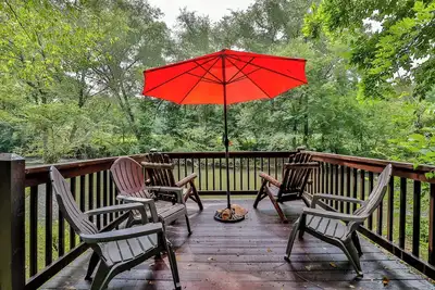 Image de Dragonfly on the Cartecay River 2br 2 Ba Cabin