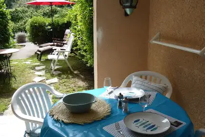 Image de Studio für 2 Personen mit Garten, Ruhig Gelegen, Renoviert