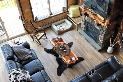 Image de Cozy cabin/lodge nestled in a cove on Long Lake, St. David Me.