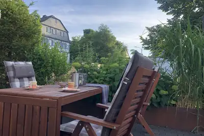 Image de Maison de vacances 'Waldmomente' avec terrasse privée et Wi-Fi