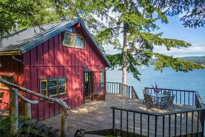 Image de Salish Sunset Cabin/Oceanfront in Private Forest