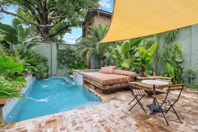 Image de Bright Bohemian House w Heated Pool\/Hot Tub