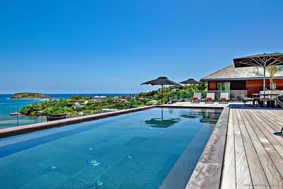 Image de Blackstone - 6-Bedroom coastal villa overlooking Marigot Bay