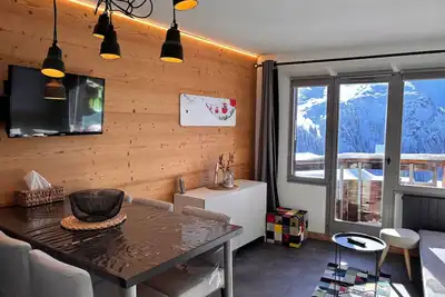 Image de Appartement Moderne pour 4/5 pers. avec Balcon Sud, Proche Accueil Station et Commerces