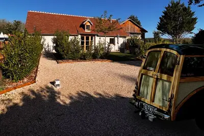 Image de Ancien Pressoir à vin Totalement Restauré, Transformé en Gîte