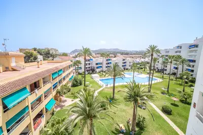 Image de Appartement Don Pepe Indigo Javea Avec Terrasse, Wifi et Grande Piscine Communautaire