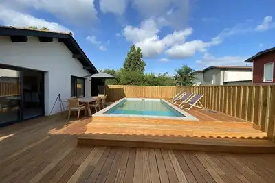 Image de Maison moderne au calme piscine