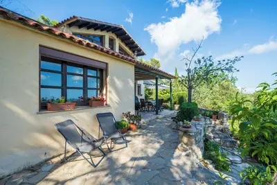 Image de Chalet 'Mariti' avec vue sur la mer, terrasse privée et Wi-Fi