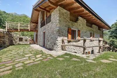 Image de Appartement \"Casa Al Mulino 1\" avec vue sur les montagnes, jardin partagé et Wi-Fi