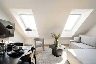 Unique two-story penthouse in the center *Spa*