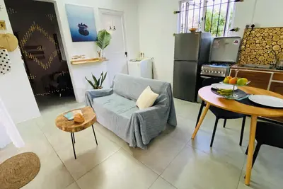 Studio écolo avec jardin privé
