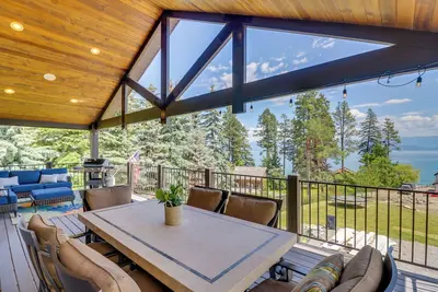 Image de ‘Flathead Lake Base Camp’ in Somers: Lake View!