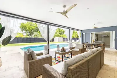 Image de Oasis 4 ch, 3 sdb piscine chauffée près de Miami