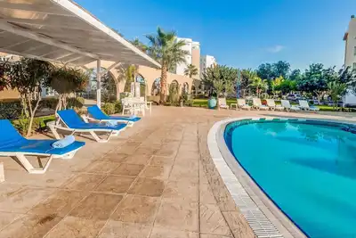 Studio with pool view in Iskele, North Cyprus