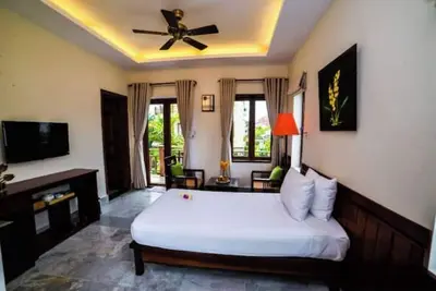 Connecting room in Upscale Orchid Riverside Oasis.