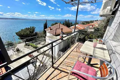 Image de Appartement de vacances avec balcon donnant sur la mer