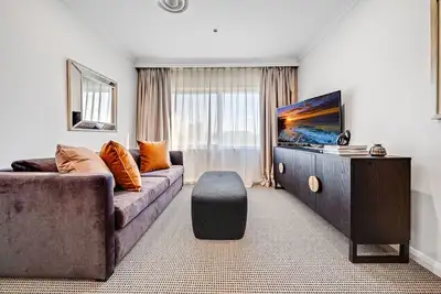 Image de Center 1-Bed with Sauna, Gym, Bbq & Parking