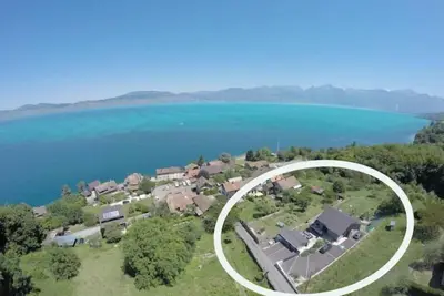 Image de Villa vue panoramique lac à 5 min du lac (spa seulement disponible l’été)