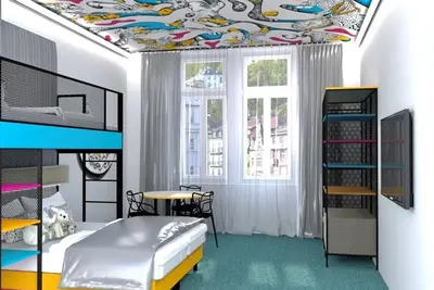 Family apartments, directly in the spa and historical center of Karlovy Vary.