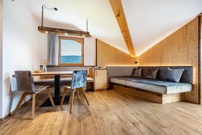 Image de Appartement de vacances \"Forchnerhof Apt 3\" avec vue sur la montagne, 2 terrasses privées et Wi-Fi