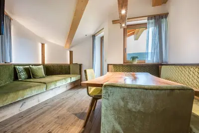 Image de Appartement de vacances \"Forchnerhof 4\" avec vue sur montagne, 2 terrasses privées et Wi-Fi