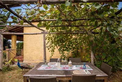 Image de Appartement de vacances 'Glicine' avec vue sur la montagne, piscine partagée et Wi-Fi