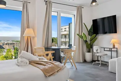 Image de Studio w/ Balcony, Fast WiFi & Underground Parking