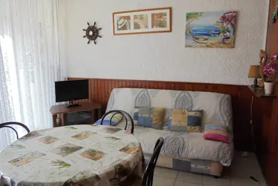 Image de Studio Cabine pour 4 avec Piscine, Tennis, Ă 250m de la Plage