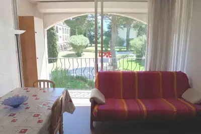 Image de Appartement 2 pièces cabine, piscine, tennis, près de la plage, pour 6 pers, Argelès-sur-Mer