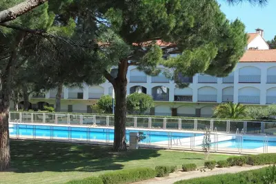 Image de Appartement 3 pièces avec piscine, tennis, proche plage, 6 pers.