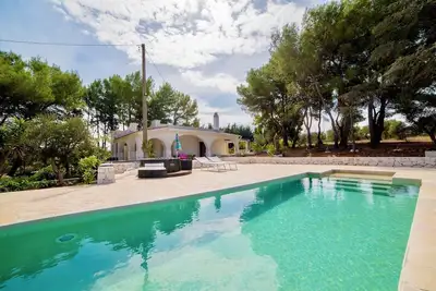 Villa Rai est au coeur de la campagne - à 7 min d'Ostuni et à 15 min de la plage