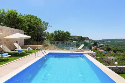 Image de Magnifique villa à Achlades avec piscine privée