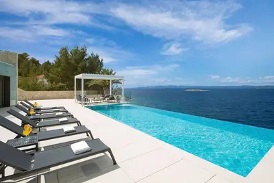 Image de Villa de plage à Korcula avec piscine