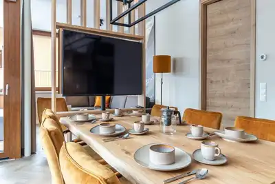 Image de Appartement stylé avec sauna, domaine skiable à 600 m