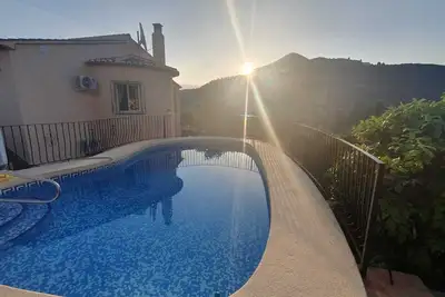 Casa FaB -  stunning views and private pool in the beautiful Jalon Valley