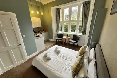 Image de Double Studio-Economie-Appartement-Vue sur Jardin-Douche