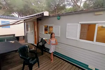 Image de Mobilhome Apprécié par mes Enfants car Sans Vis-à -vis, Comportant une Belle vue