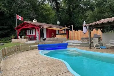 Image de Chalet Canadien en bord d'étang