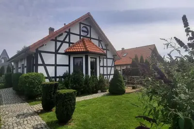 Idyllic location in the middle of nature on the shores of Lake Jamno, for families with dogs