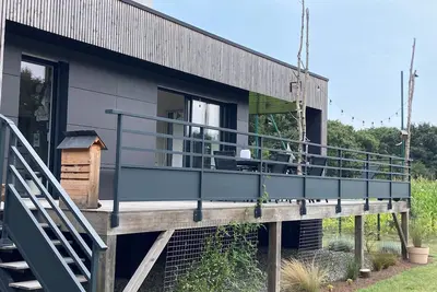 Image de maison rénovée par architecte en 2022 5 minutes de la plage