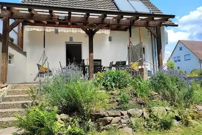 Image de Maison de vacances 'Muhrbach' avec terrasse privée, jardin privé et Wi-Fi