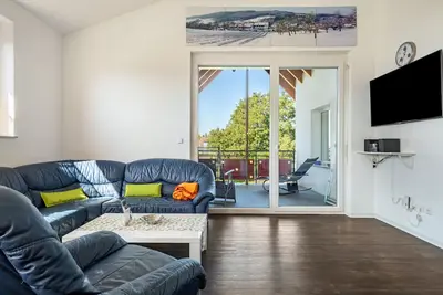 Image de Appartement 'Ferienwohnung 1, 95qm' avec jardin partagé, balcon et Wi-Fi