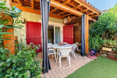 Image de Maison de vacances 'Marina' avec terrasse partagée et jardin privé