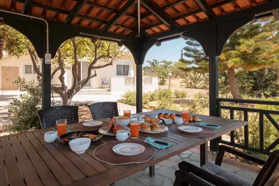Image de Maison de vacances 'Villa Melenia 1' avec vue sur la mer, Wi-Fi et climatisation