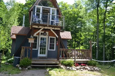 Image de Wilderness White Birch Cabin on Private Lake\n