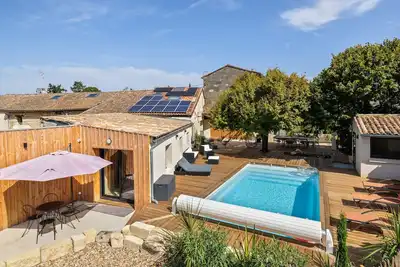 Image de Villa '10 Personnes' avec piscine privée, Wi-Fi et climatisation