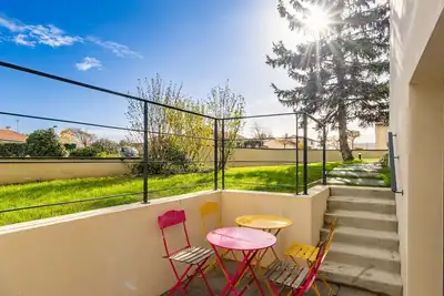 Image de Appartement \"La Chevallerie\" avec terrasse privée, jardin privé et Wi-Fi