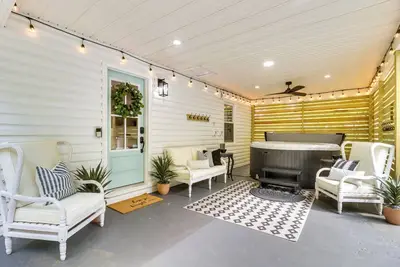 Two charming cottages on one private lot—perfect for groups.